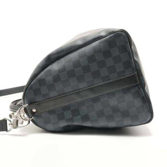 Louis Vuitton Black Damier Keepall Bandoulière 45 - Picture 3 of 9